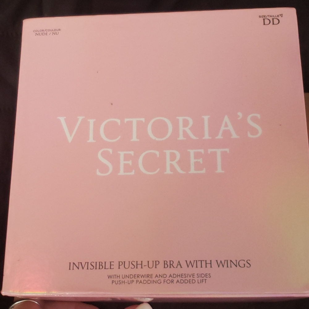 NIB Victoria's SecretDD Invisible Push Up Bra with
